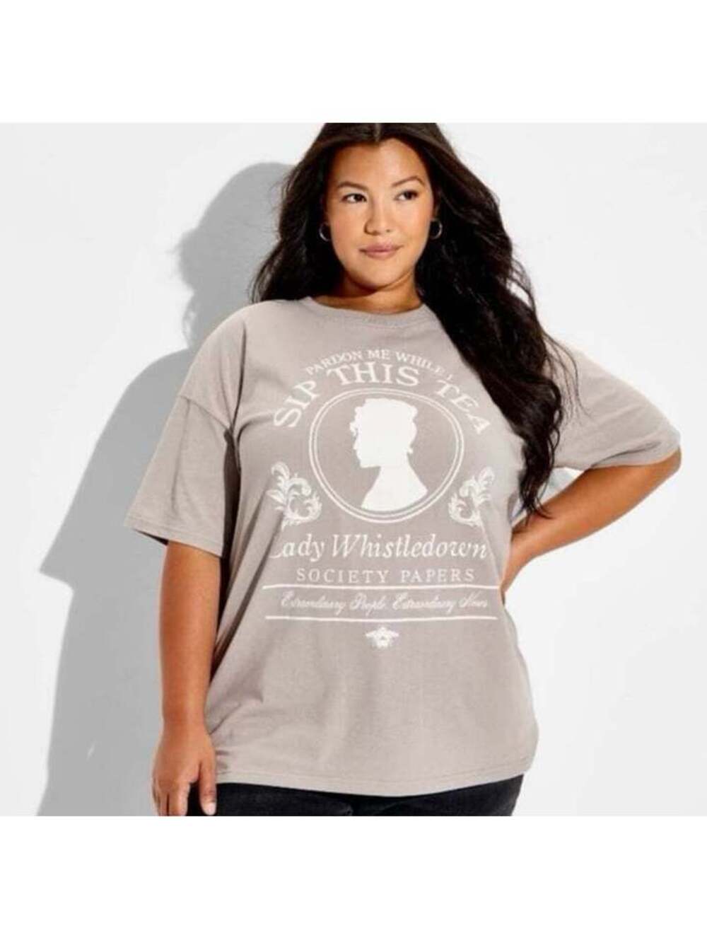 Target women’s Bridgerton oversized T-shirt 2x